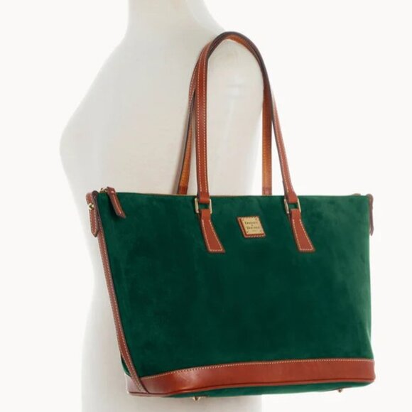 Dooney & Bourke - Suede Tote - Picture 4 of 8